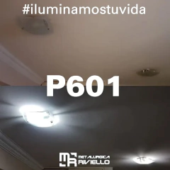 Imagen de P601 - Único Plafón Para 2 Luces En Vidrio Curvo!!