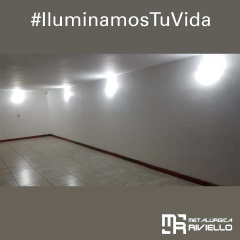 P601 - Único Plafón Para 2 Luces En Vidrio Curvo!! en internet