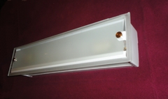 PB410 - Plafón De 2 Luces Para Pared Con 2 Vidrios Rectos!! - tienda online