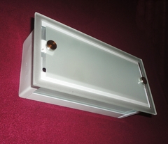 Imagen de PL421 - Plafón con 3 vidrios y 1 plaqueta de LED removible!!