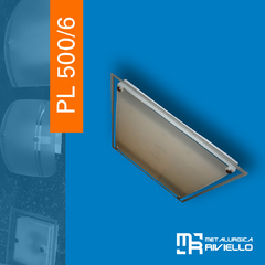 PL500/6 - Plafones Con 6 Plaquetas LED Descartables!! Únicos En El Mercado!!