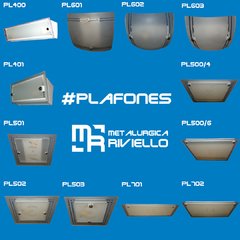 PL500/6 - Plafones Con 6 Plaquetas LED Descartables!! Únicos En El Mercado!! en internet
