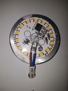 Imagen de PL420 - Plafón con 3 vidrios y 2 placas Led removibles, incomparable!!