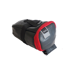 Estuche Cilíndrico de cámara de bicicleta + Correa Extensible ⠀⠀-⠀⠀ 3 productos en uno (Bajo asiento, Riñonera y Mini-Morral)