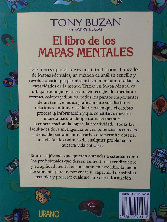 Tony Buzan El Libro De Los Mapas Mentales 1793