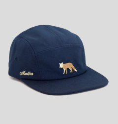 GORRA MARTHA 5 PANELES ZORRO COLORADO