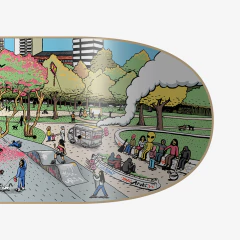 DECK WOODOO ARUKI-MITRE - Nomongoskateshop