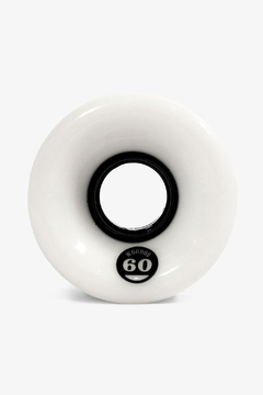 RUEDAS WOODOO HOOK MINI CRUISERS 60 mm - WHITE/BLACK