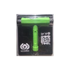 LLAVE PARA SKATE WOODOO T-TOOL - GREEN