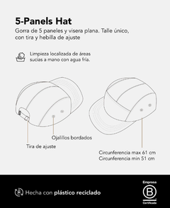 GORRA MARTHA 5 PANELES ZORRO COLORADO - Nomongoskateshop