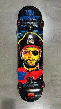 SKATE COMPLETO WOODOO TATU MARTINEZ