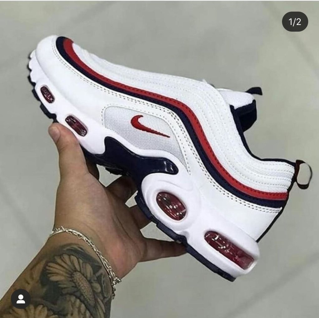 air max 97 plus vermelho