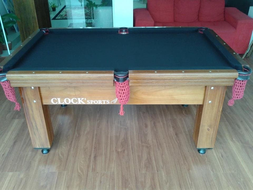 Mesa De Sinuca Bilhar 1,90 X 1,10 Residencial Jogos Snooker