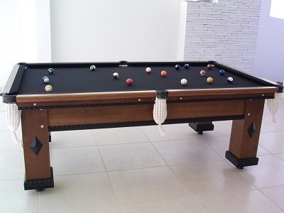 Voit Mesa de bilhar com acessórios, 122 cm : : Esporte