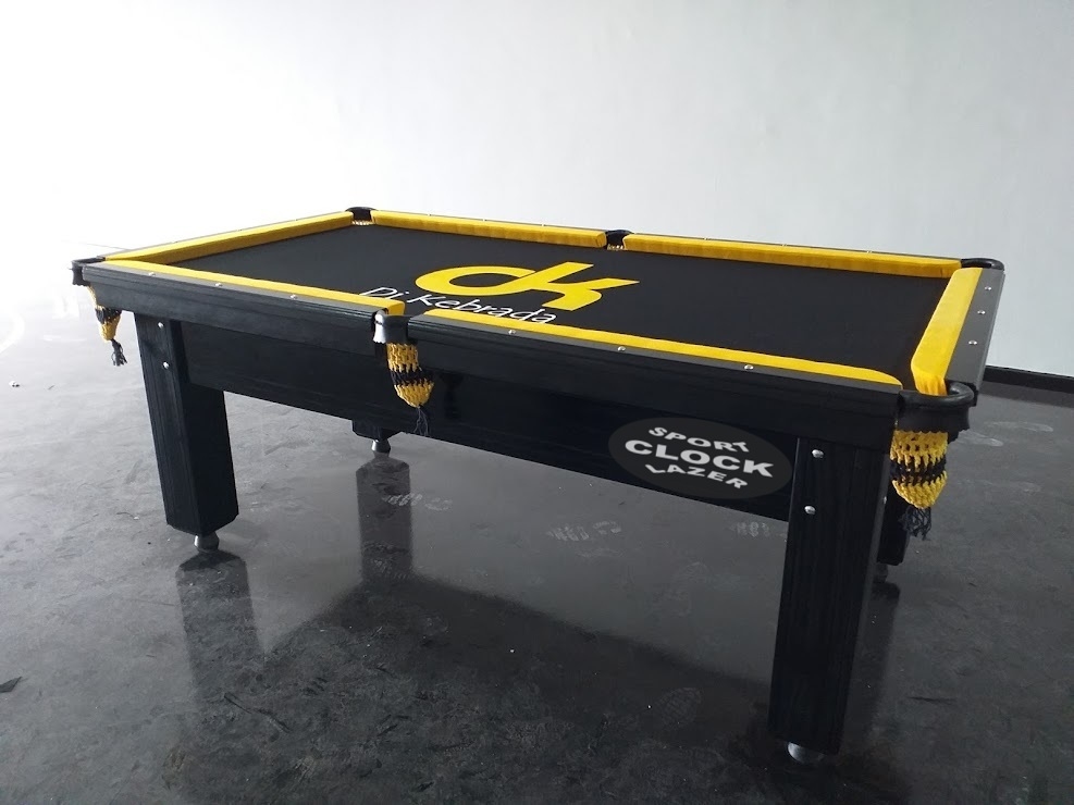 Tampo Ping-pong Preto Tênis De Mesa Cima Mesa Sinuca Bilhar