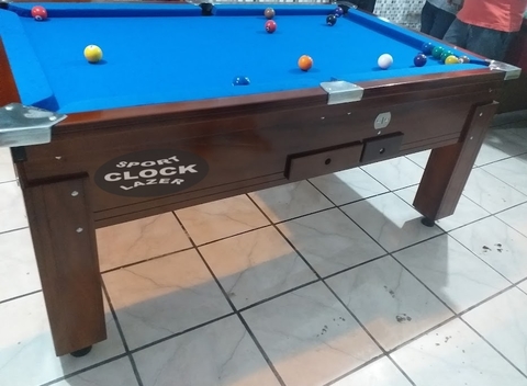 Voit Mesa de bilhar com acessórios, 122 cm : : Esporte