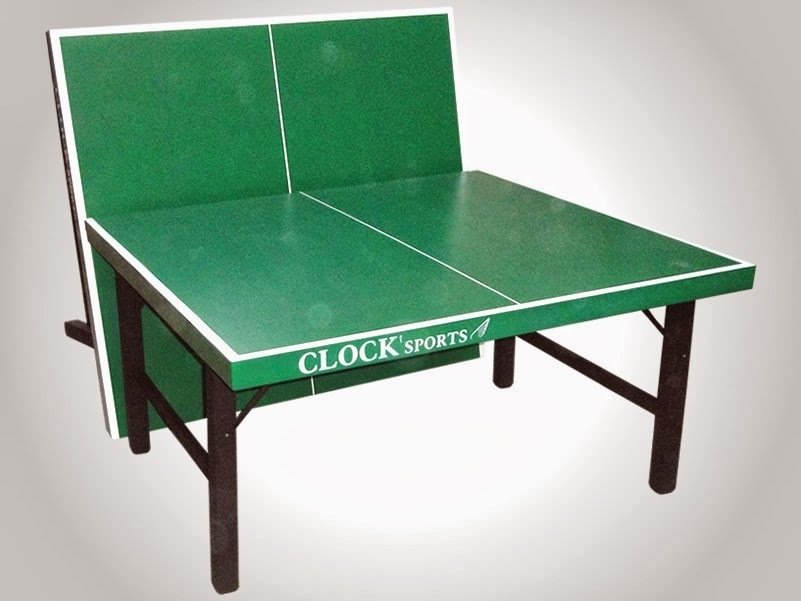 MESA DE TÊNIS DE MESA ( PING PONG ) COR AZUL DE 15 MM DE MDF. CLOCKSPORT