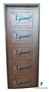 Puerta Placa Cedro 80x200 Marco De Ch24 Tab 10 Piamel