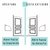 Puerta Placa Craftmaster Avalon 60x2 T10 Marco Pino Gromanti - Aberturas el Mastil