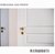 Puerta Placa Craftmaster Avalon 80x2 T10 Marco Pino Gromanti