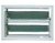 Ventana Aireador Aluminio Bco 40x26 C/reja Vidrio Mosquitero - comprar online