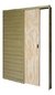 Puerta Corrediza De Pino Embutir 80 X200 Ch24 Durlock Piamel