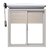 Ventana Aluminio 200x150 C/cortina Reforzada