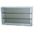 Aireador Aluminio bco60x36 C/ Mosquitero Reja Vidrio - comprar online