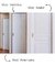 Puerta Placa Craftmaster Avalon 70x2 T10 Marco Pino gromanti - Aberturas el Mastil