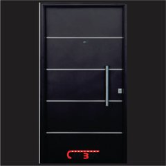 Puerta Electrocincada BM 1130 Pesada C/Apliques