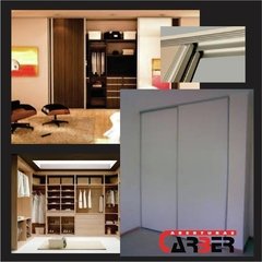 Modulo Cajonera Interior Placard 45-CB color Cedro / Wengue / Laricina - tienda online