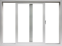 Ventana de PVC 2,00 x 0,60 Blanca Vidrio 4mm cierre lateral unipunto Línea FRA - comprar online
