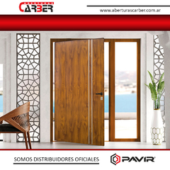Puerta Pavir 80 PIVOTANTE Pintura Final Simil Madera 1,20 X 2,20 PAVIR - comprar online
