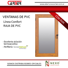 raja de abrir pvc simil madera nexo aberturas carber