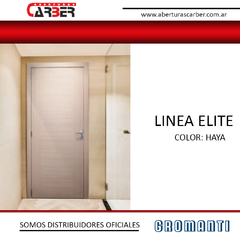 Puerta Placa ELITE Gromanti Hoja Foliada 0,80 x 2,20 Marco CHAPA 18 - comprar online