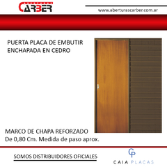 CAIA PUERTAS PLACAS PUERTAS DE EMBUTIR