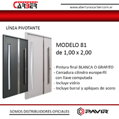 PIVOTANTE PINTURA FINAL PAVIR ABERTURAS CARBER
