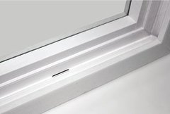 Kit 2,10 de perfil Remate 40x10 y 15x15 PVC Blanco
