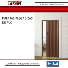 PLEGADIZAS PVC FRACAS ABERTURAS CARBER