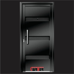 Puerta con Lateral 1,20 x 2,00 Italo Machimbrada CH18 con Barral - comprar online
