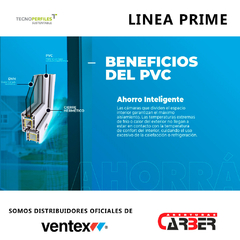 Ventana PVC PRIME DVH 3+3/9/3+3 de 2,50 x 2,00 Color Blanco Multipunto (el precio que figura es en DOLAR OFICIAL) - comprar online
