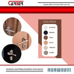 Puerta Placa ELITE Gromanti 0,80 x 2,20 Marco de Madera con Contramarcos Regulables - comprar online