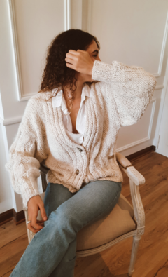 Cardigan Buenos Aires | Lana de llama - Nacra shop