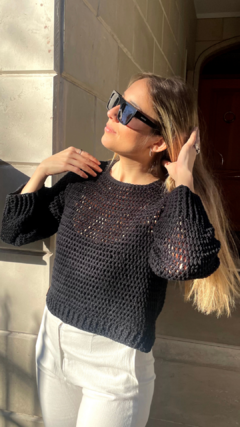 Sweater lina | Tejido Puro hilo de Algodón - comprar online