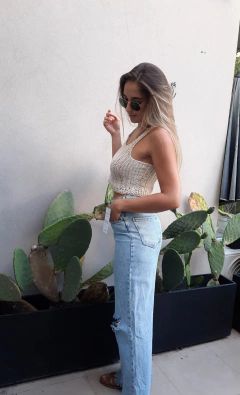 Top Ada | Tejido Puro hilo de Algodón - Nacra shop