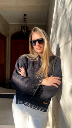 Sweater Tina | Tejido Puro hilo de Algodón - tienda online