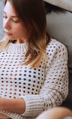 Sweater Lime | Tejido Puro hilo de Algodón UNISEX - Nacra shop