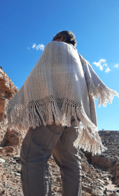 Ruana Abel | 100% Lana de llama Unisex - tienda online