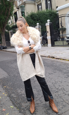 Chaleco VIENA oversize | Tapado en internet