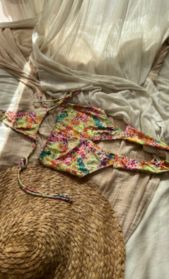 SET Mandarine Estampado Top+Less - Nacra shop